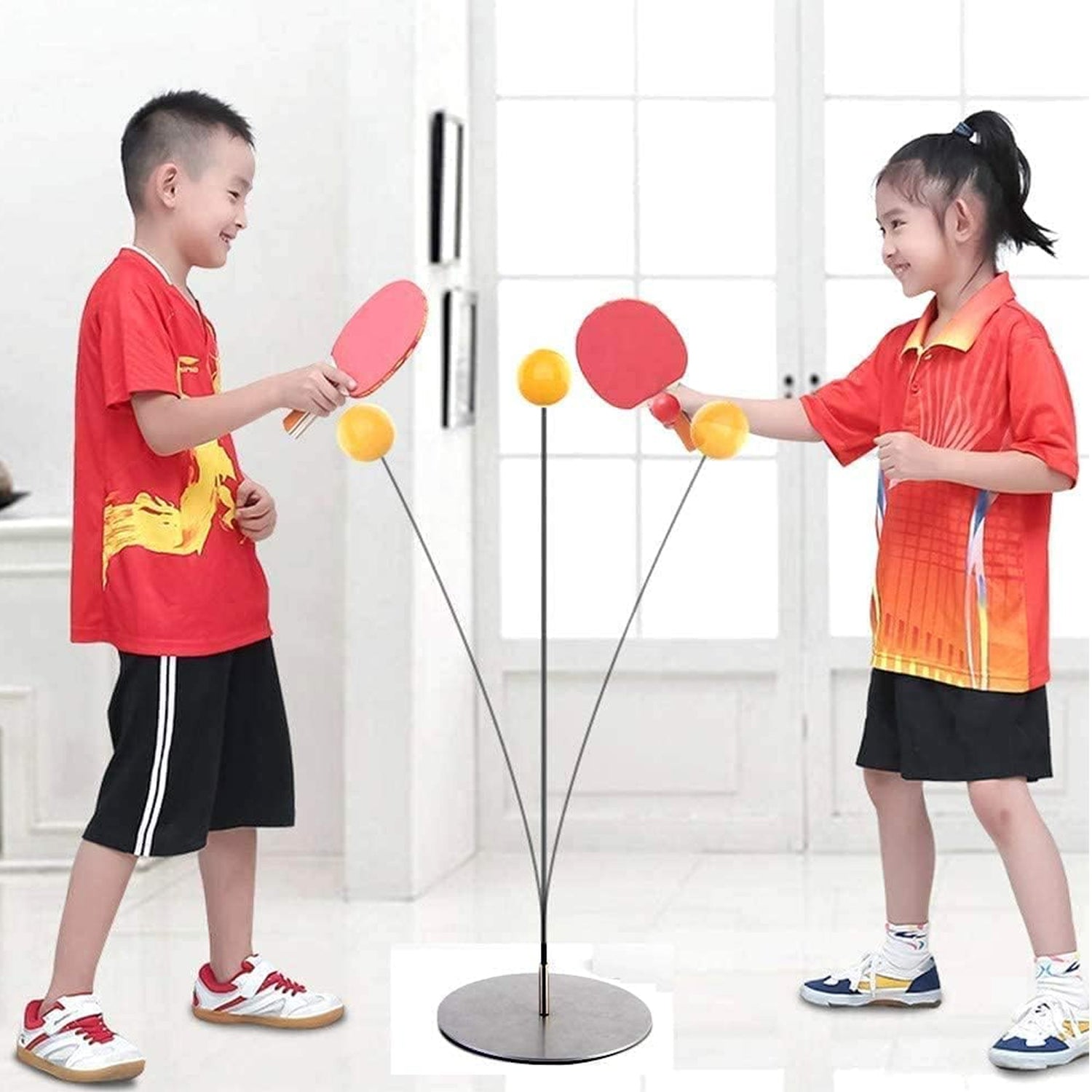 Portable Wiff Waff Rebound Table Tennis Trainer Set (1 Set) Portable Wiff Waff Rebound Table Tennis Trainer Set (1 Set)